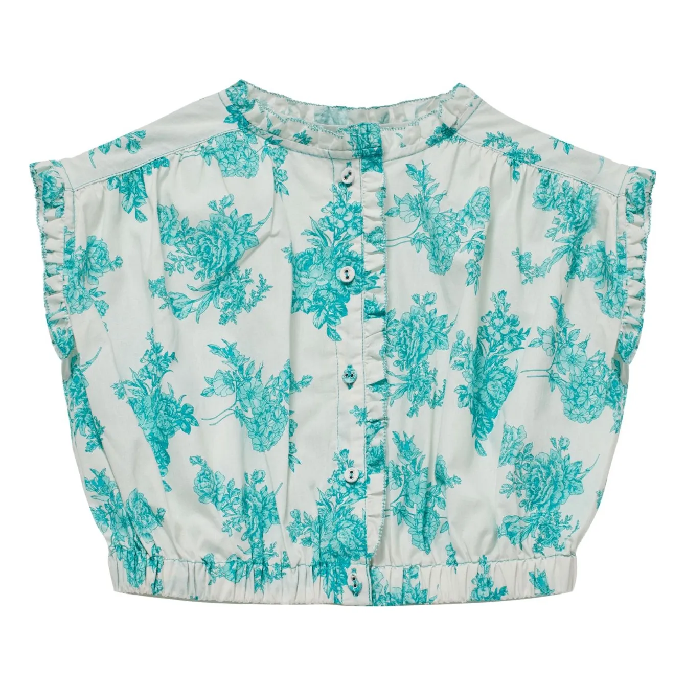 C'era Una Volta Turquoise Top Anais