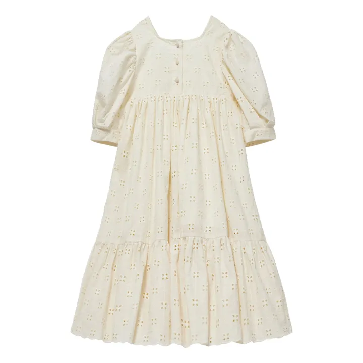 Mina dress  | Cream- Product image n°2