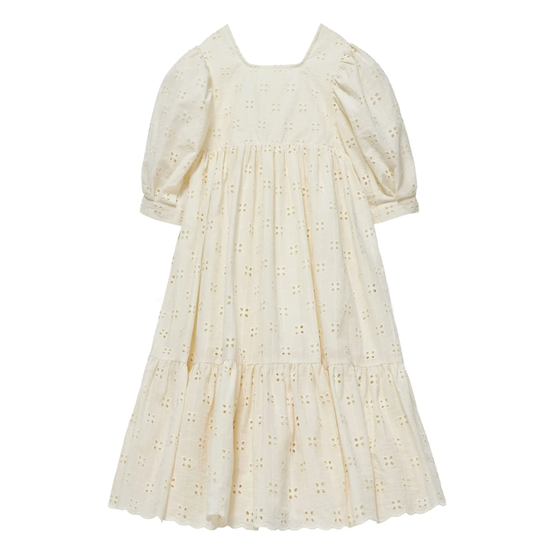 C'era Una Volta Cream Mina Dress