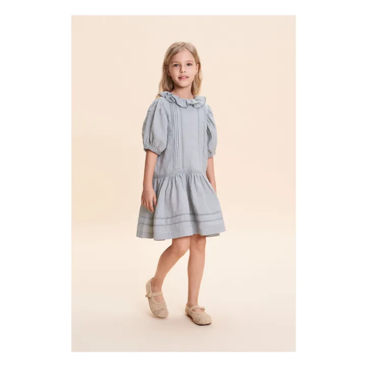 Joanna dress  | Celadon Blue- Product image n°1