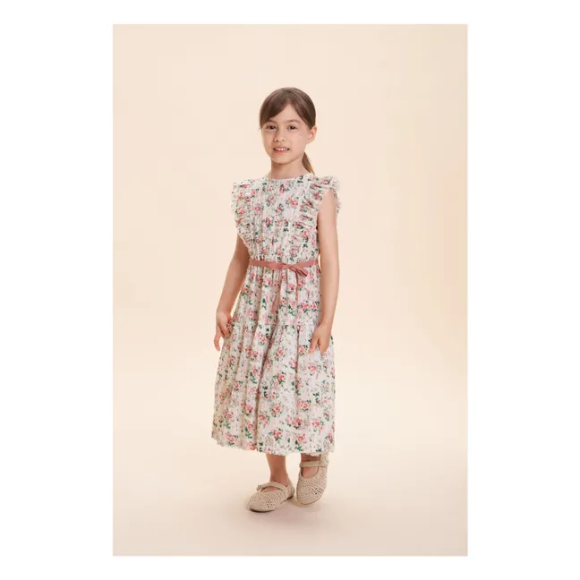 Abito Bella Fleurie | Ecru