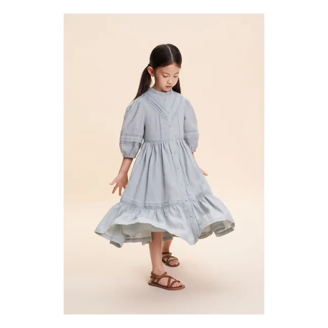 Abito Madelaine  | Blu celadon