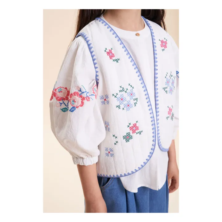 Christelle blouse  | White- Product image n°4