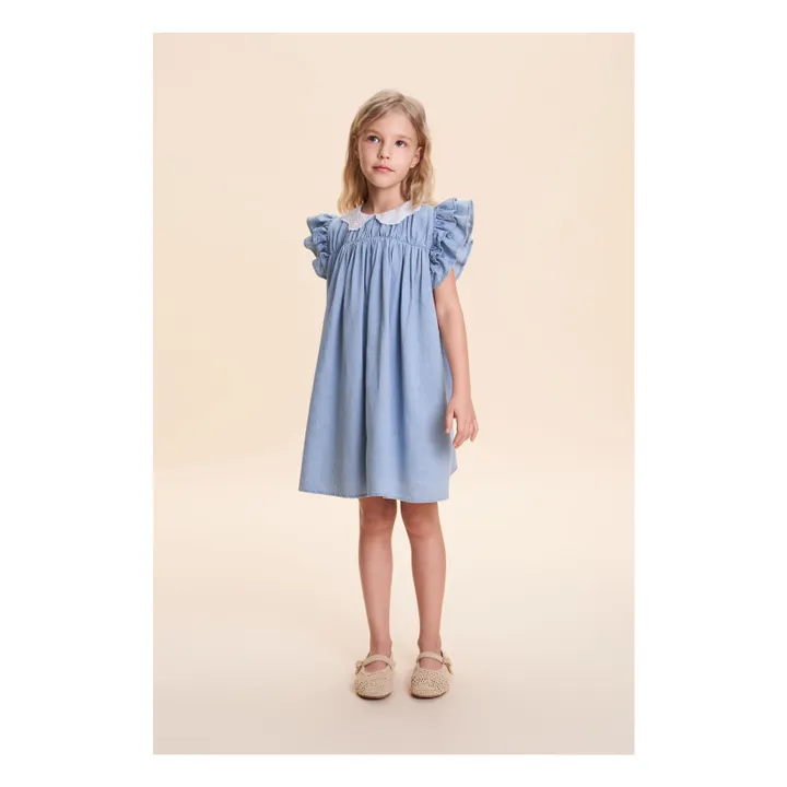 Frankie dress  | Blue- Product image n°3