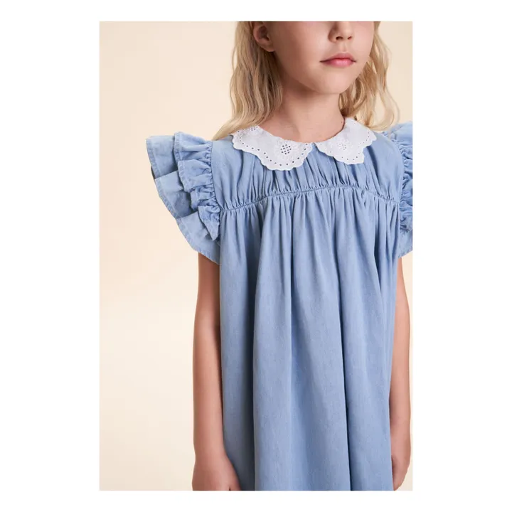 Frankie dress  | Blue- Product image n°4