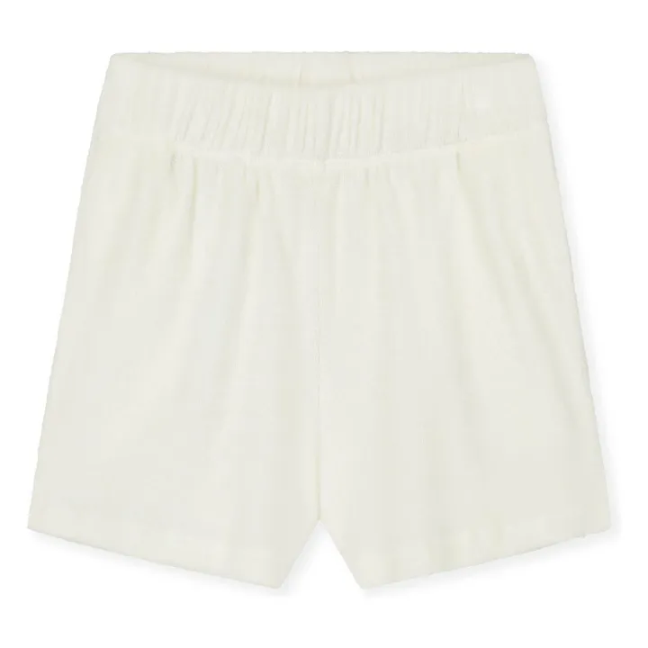 Short Eponge Bio | Ecru- Image produit n°0