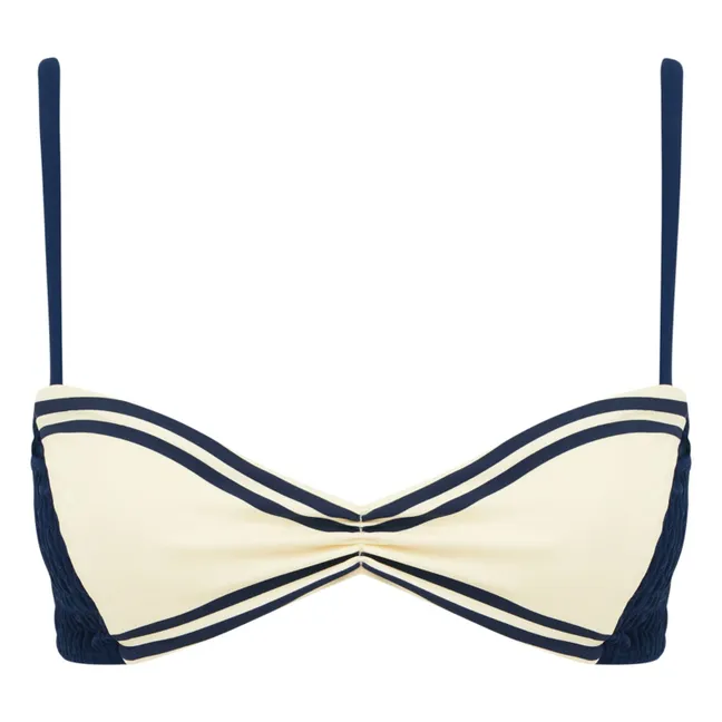 Marine Jersey Top Recycled Fibers | Cream
