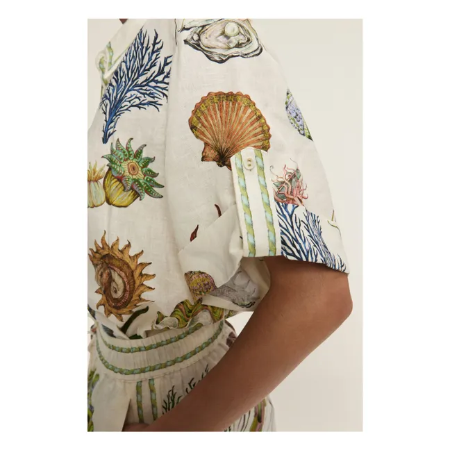 Sea Linen shirt | Cream