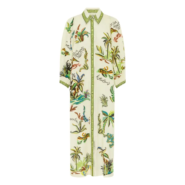 Day Dream Linen Dress | Cream