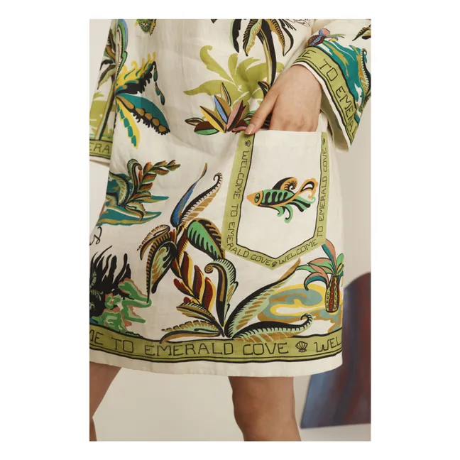 Kleid Tunika Day Dream Leinen | Seidenfarben