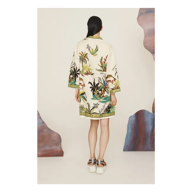 Kleid Tunika Day Dream Leinen | Seidenfarben