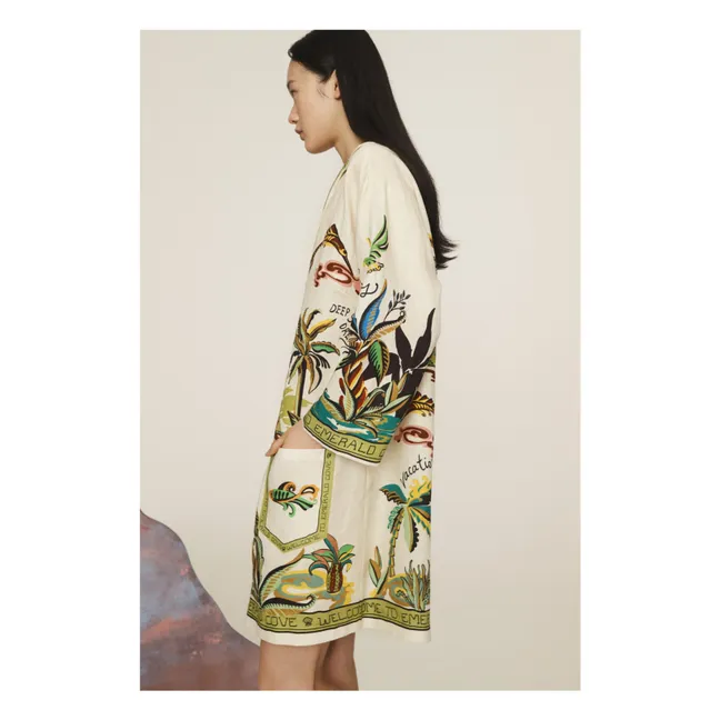 Kleid Tunika Day Dream Leinen | Seidenfarben