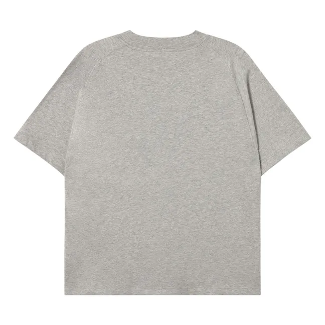 Camiseta Melange Relaxed | Gris Jaspeado