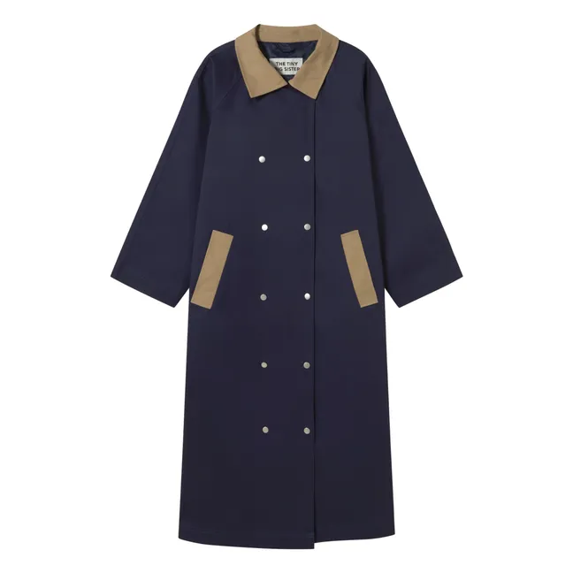 Trench Color Block | Bleu marine
