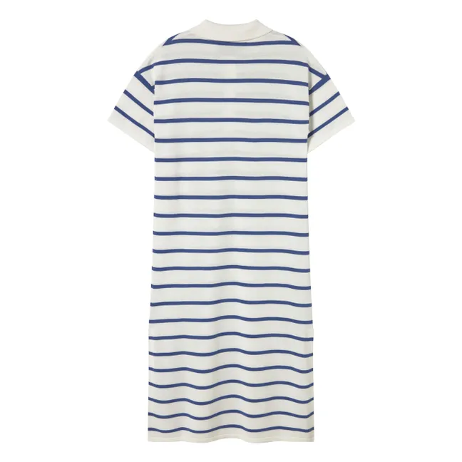 Abito Polo a righe | Blu