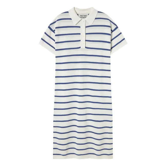 Abito Polo a righe | Blu