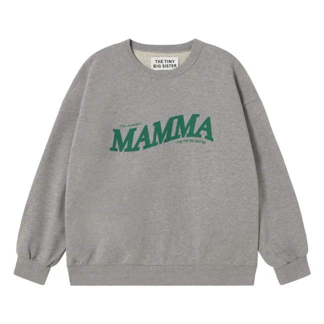 Viva La Mamma sweatshirt | Heather grey