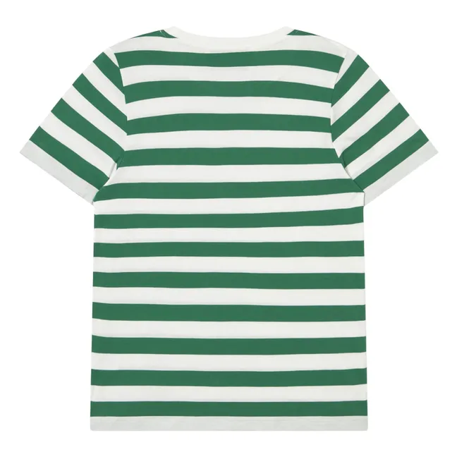 Maglietta a righe | Verde