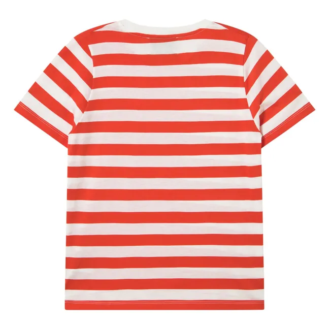 T-shirt Rayures | Orange