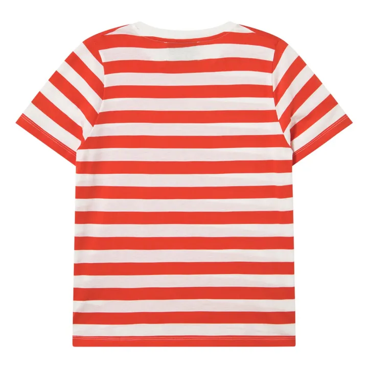 T-shirt Rayures | Orange- Image produit n°1