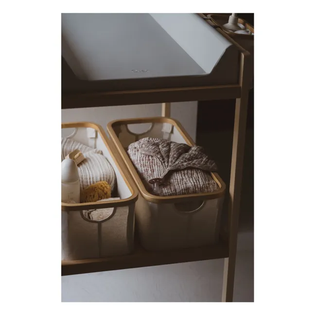 Large storage basket | Beige