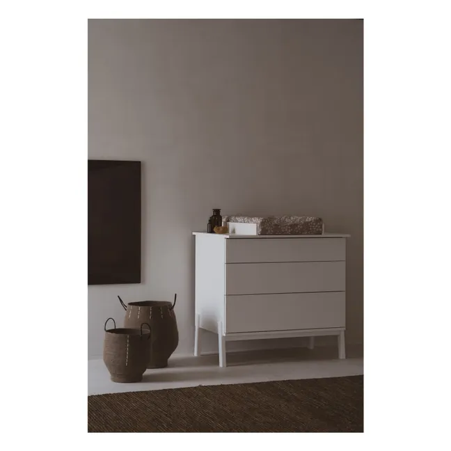 Changing table for Ashi chest of drawers | Cream