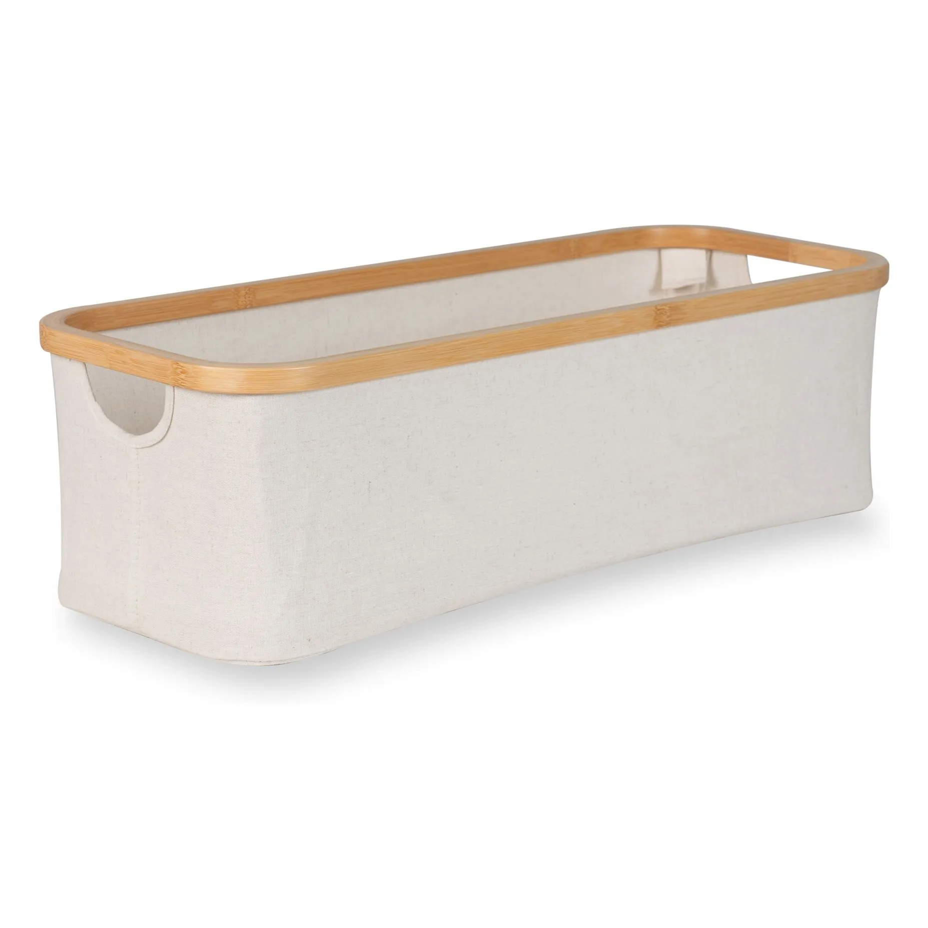 Cesta de almacenamiento grande | Beige- Imagen del producto n°0