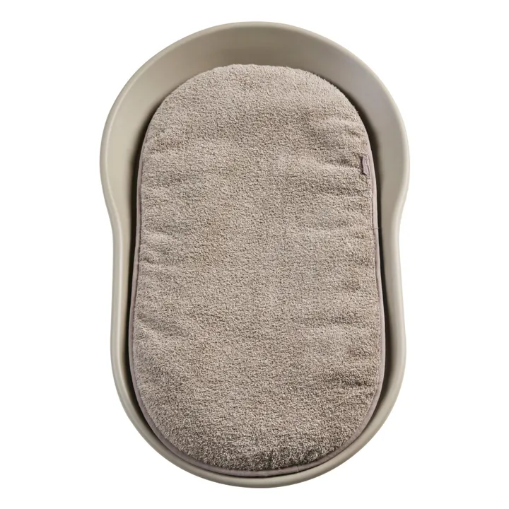 Mamee terry cushion | Grey-green- Product image n°4