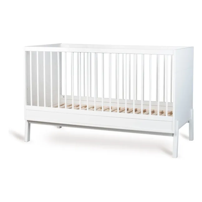 Lit bébé Ashi 70x140 cm | Crème