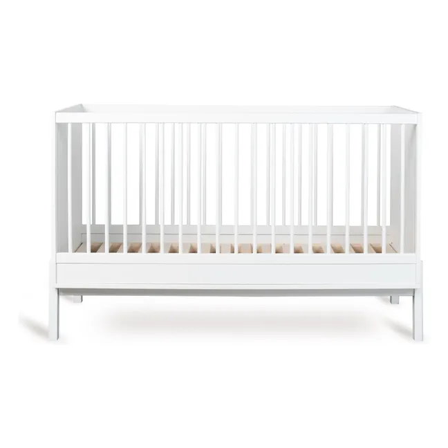 Lit bébé Ashi 70x140 cm | Crème
