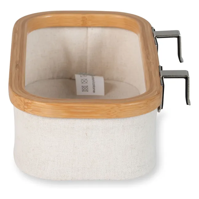 Small hanging basket for changing table | Beige