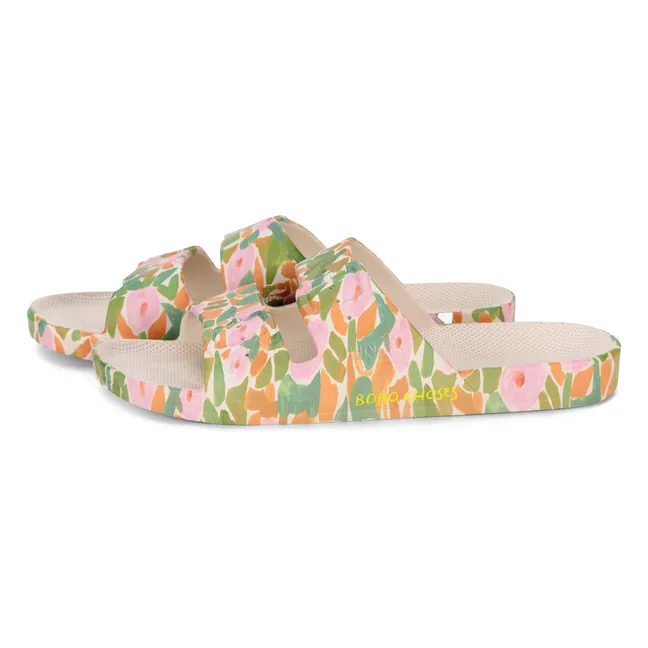 Bobo Choses x Freedom Moses - Sandales Floral - Collection Femme | Vert