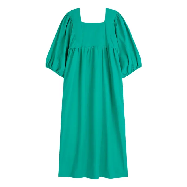 Couple Fish Dress Organic and Recycled Cotton - Women's Collection | Green