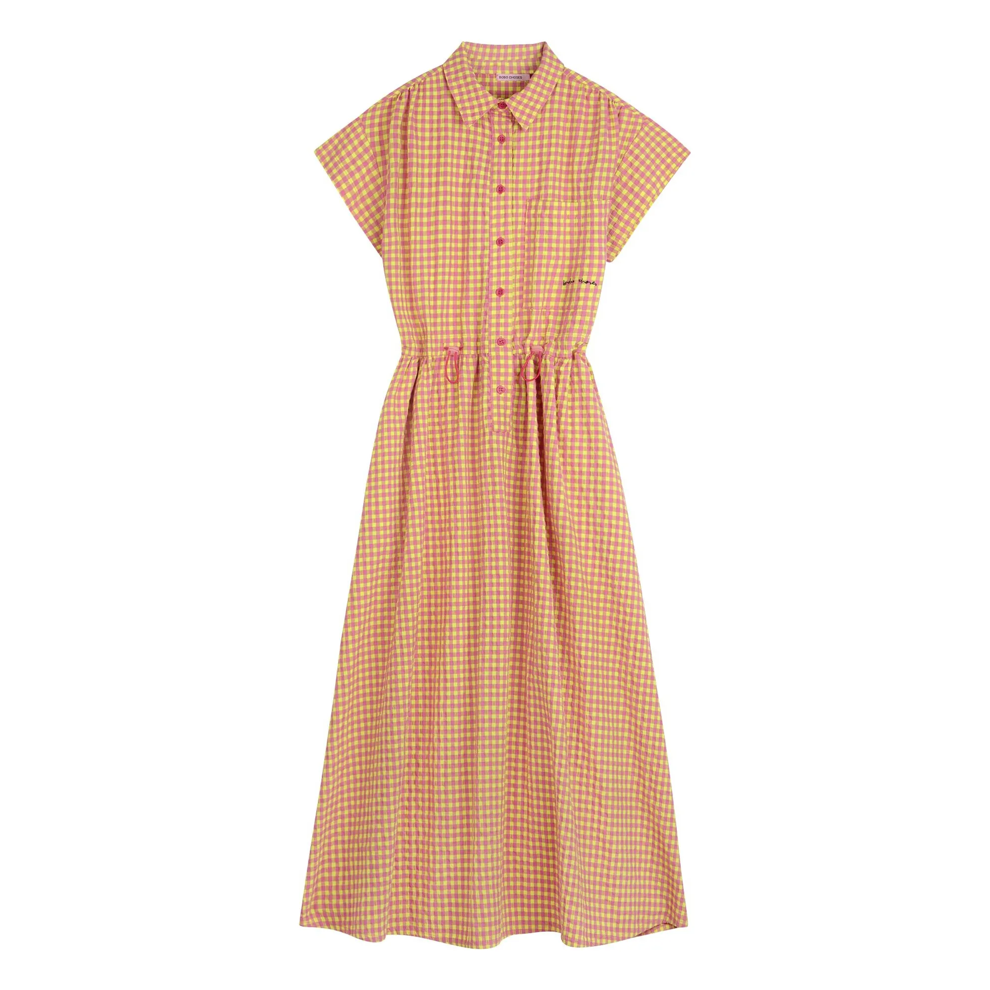 Bobo Choses Robe Vichy Fibres Recyclées Collection Femme