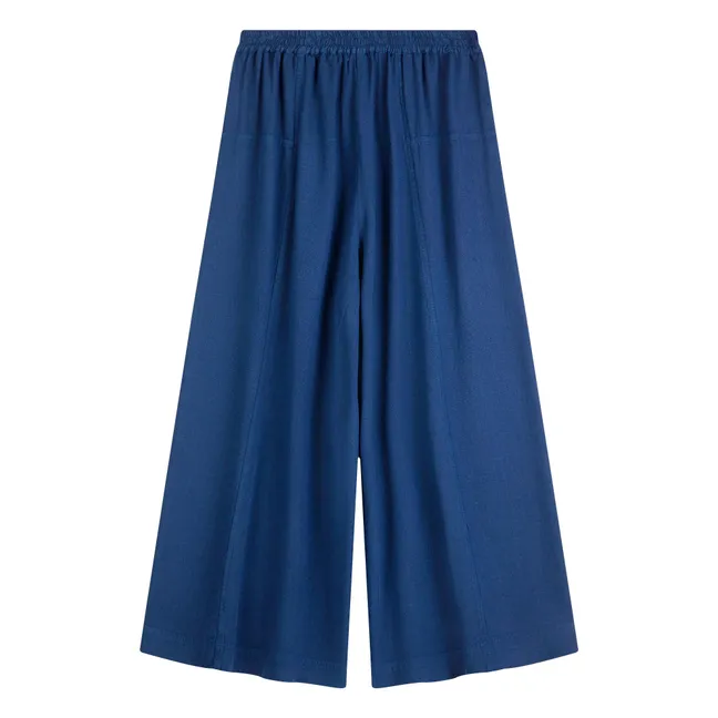 Pantalones Culotte - Colección Mujer | Azul Marino