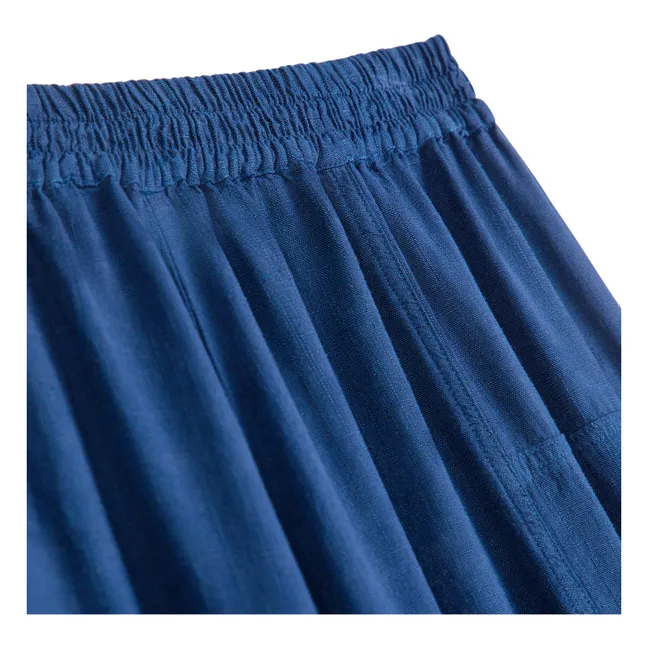 Pantalones Culotte - Colección Mujer | Azul Marino