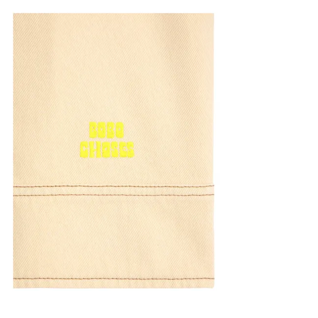 Top A Day At The Beach Coton Bio - Collection Femme | Jaune pâle