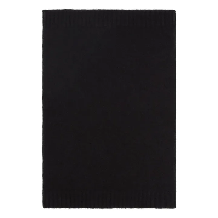 Virgin wool snood | Black- Product image n°0