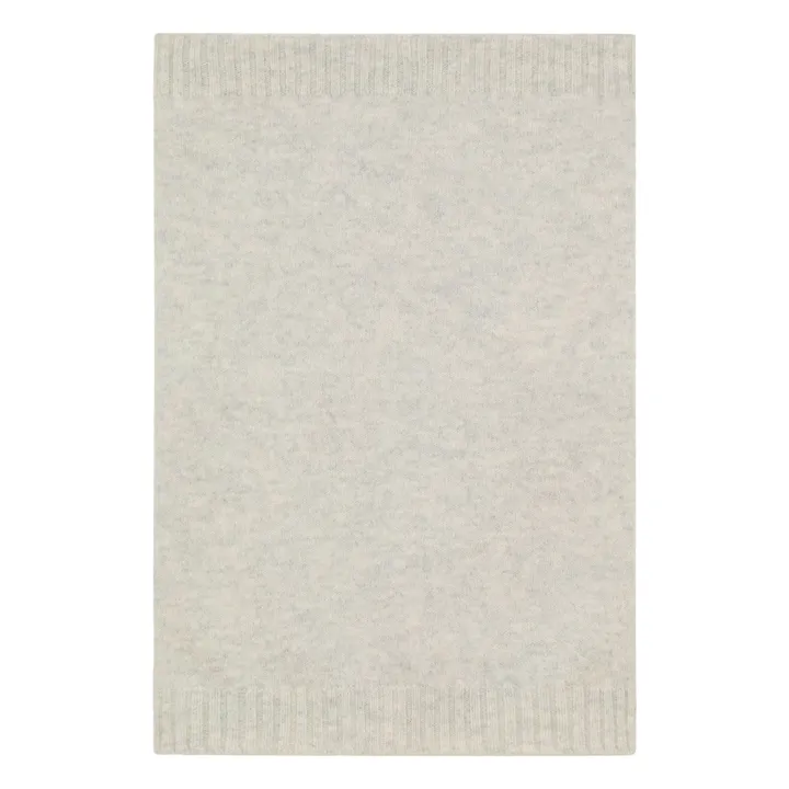 Snood de lana virgen | Gris Jaspeado- Imagen del producto n°0