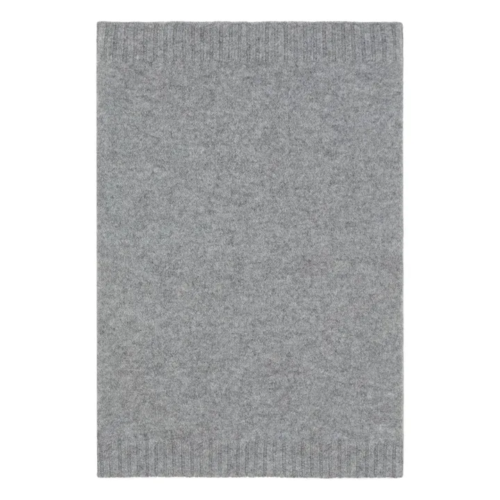 Snood in lana vergine | Grigio scuro- Immagine del prodotto n°0