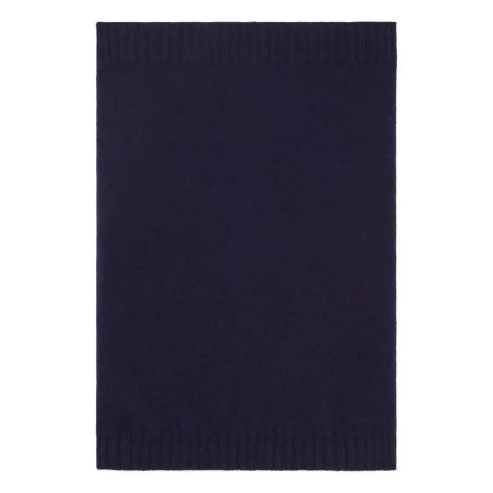 Snood in lana vergine | Blu marino- Immagine del prodotto n°0