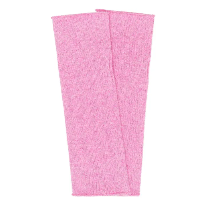 Virgin wool cuff | Pink- Product image n°0