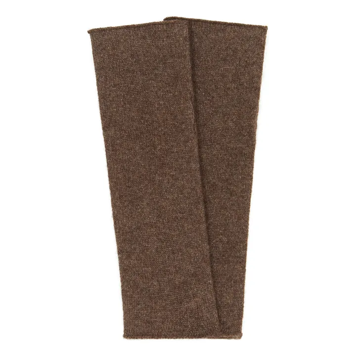 Virgin wool cuff | Mocha- Product image n°0