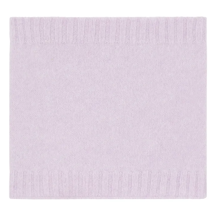 Virgin wool snood | Lilac- Product image n°0