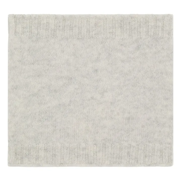 Virgin wool snood | Heather grey- Product image n°0