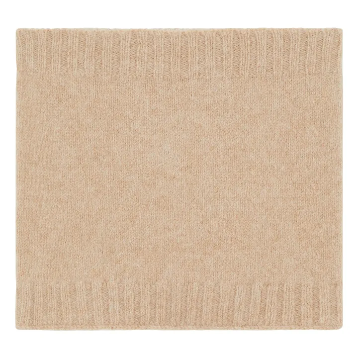 Snood de lana virgen | Beige chiné- Imagen del producto n°0