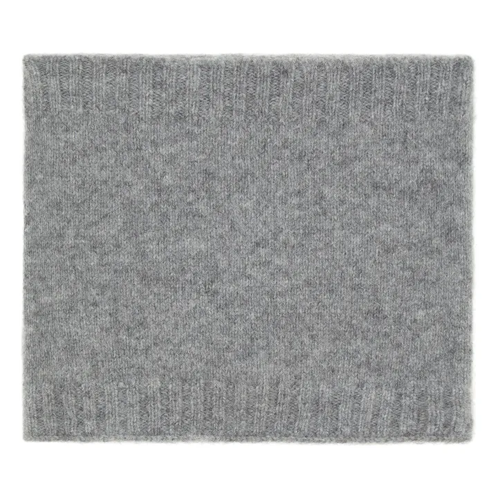Snood in lana vergine | Grigio scuro- Immagine del prodotto n°0