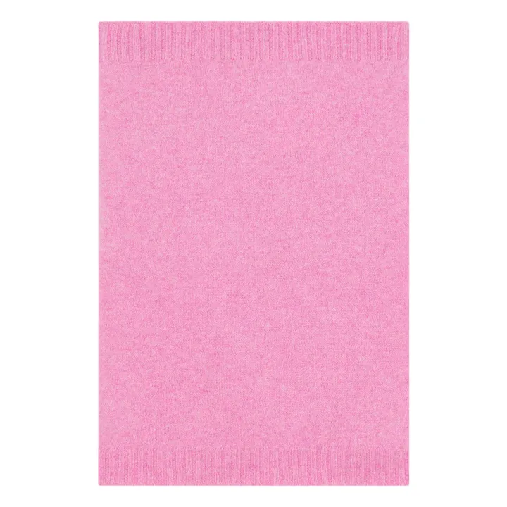 Virgin wool snood | Pink- Product image n°0