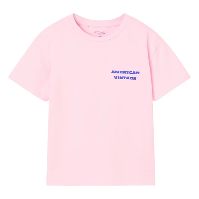 T-Shirt Fizvalley | Rose pâle