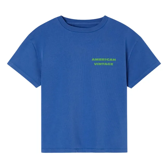 T-Shirt Fizvalley | Bleu
